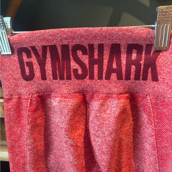 Gymshark Women’s Flex Highwaisted Leggings in red marl - Picture 4 of 4